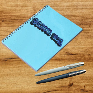 School Bluz-3DII  Notebook