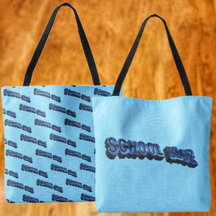 School Bluz-3DII  Tote Bag