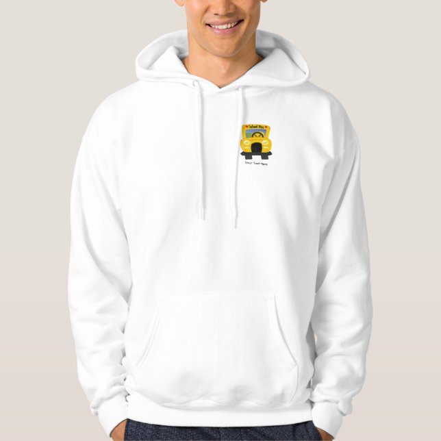 School Bus 2 (customisable) Hoodie (Front)