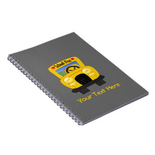 School Bus 2 (Customisable) Notebook
