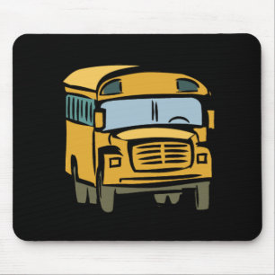 School Bus 2 Mouse Mat
