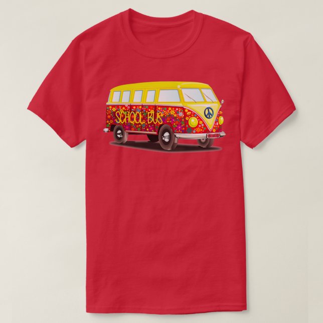 school bus 34 T-Shirt (Design Front)