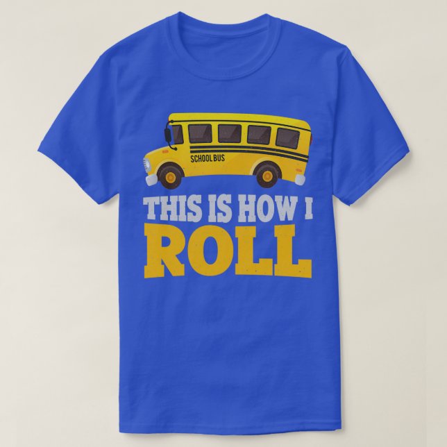 School bus 35 T-Shirt (Design Front)