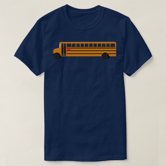 School Bus 41 T-Shirt (Design Front)