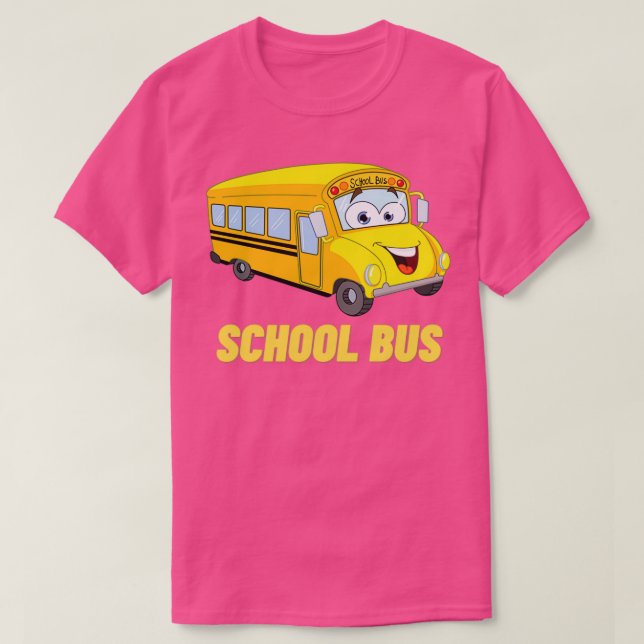 School Bus 4 T-Shirt (Design Front)