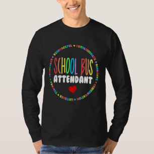 School Bus Attendant Squad Back-to-School Matching T-Shirt