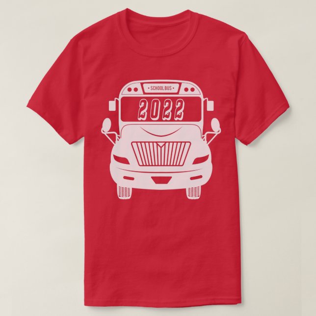 School bus Back to school T-Shirt (Design Front)