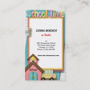 School Bus Business Card