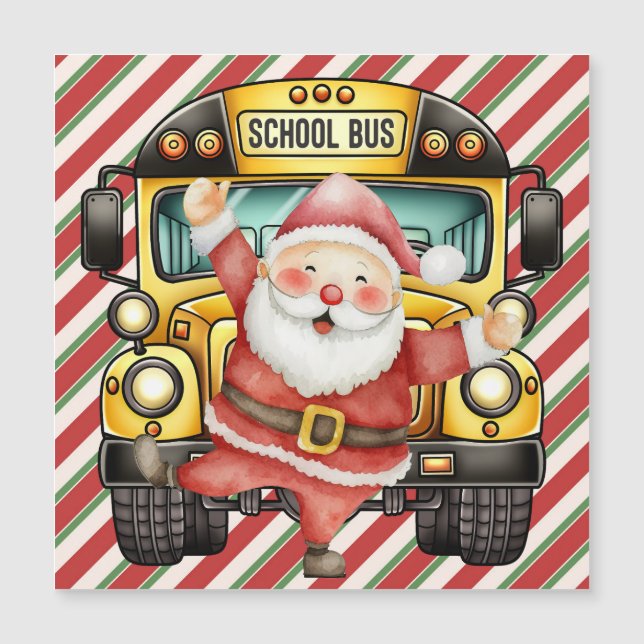 School Bus Christmas for Driver (Front)