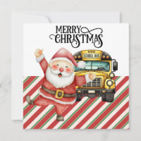 School Bus Christmas for Driver
