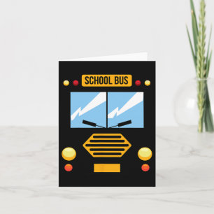 School Bus Costume Cool Easy Vehicle Halloween Gif Card