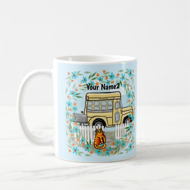 School Bus Day   mug (Left)