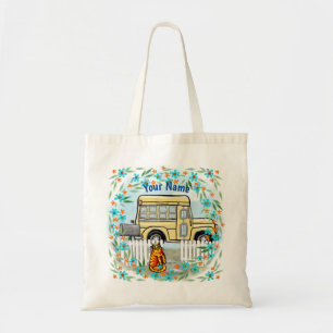 School Bus Day   tote bag