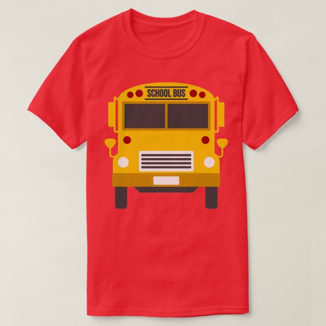 School Bus Drive Back To School 1 T-Shirt (Design Front)