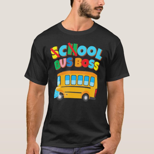 School Bus Driver  100 Days Of School Face Mask T-Shirt (Front)