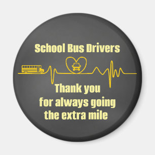 School Bus Driver Appreciation Magnet