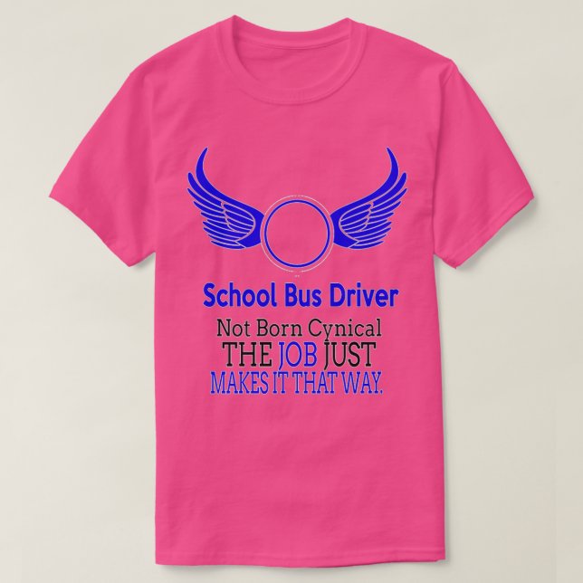 School Bus Driver Birthday Christmas GiftPresent 3 T-Shirt (Design Front)