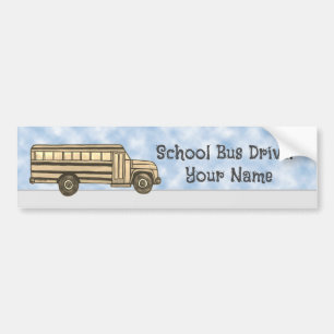 School Bus Driver Bumper Sticker