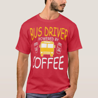 School Bus Driver Coffee T-Shirt