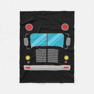 School Bus Driver Costume Halloween Fun Adults And Fleece Blanket