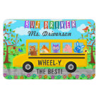 School Bus Driver Cute Animals | Personalised Name