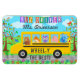 School Bus Driver Cute Animals | Personalised Name
