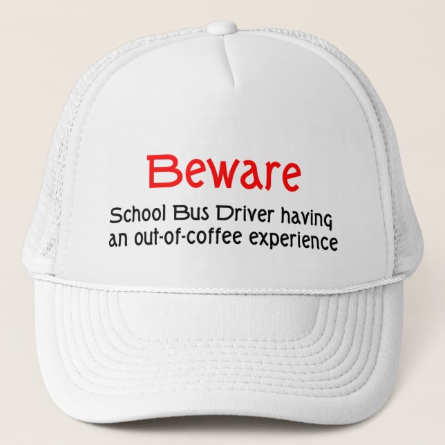 School Bus Driver Hat (Front)
