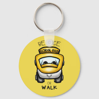 School Bus Driver key chain