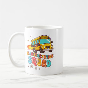 School Bus Driver Life Yellow Bus Transportation S Coffee Mug