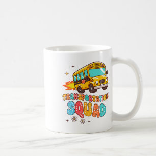 School Bus Driver Life Yellow Bus Transportation S Coffee Mug