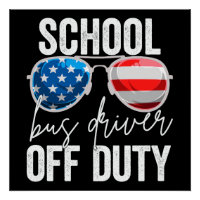 School Bus Driver Off Duty