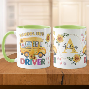 School Bus Driver Personalised Mug