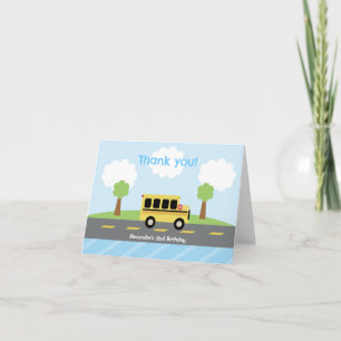 School Bus Driver Thank You Card