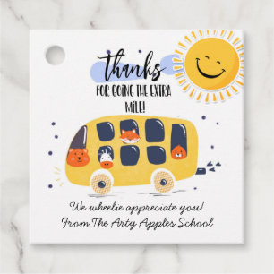 school bus driver thank you for going extra mile f favour tags