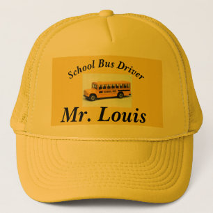 School Bus Driver Trucker Hat