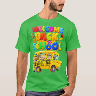 School Bus Driver Welcome Back to School T-Shirt