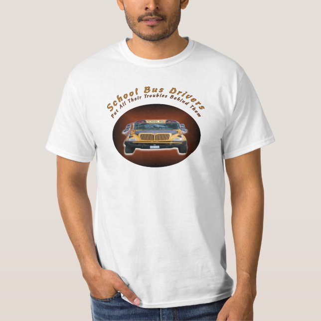 School Bus Drivers T-Shirt (Front)