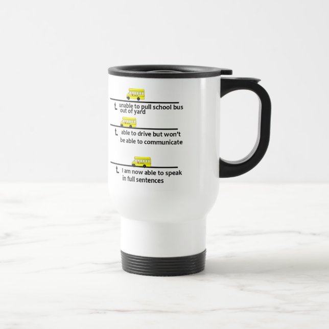 School bus drivers Travel Mug (Right)