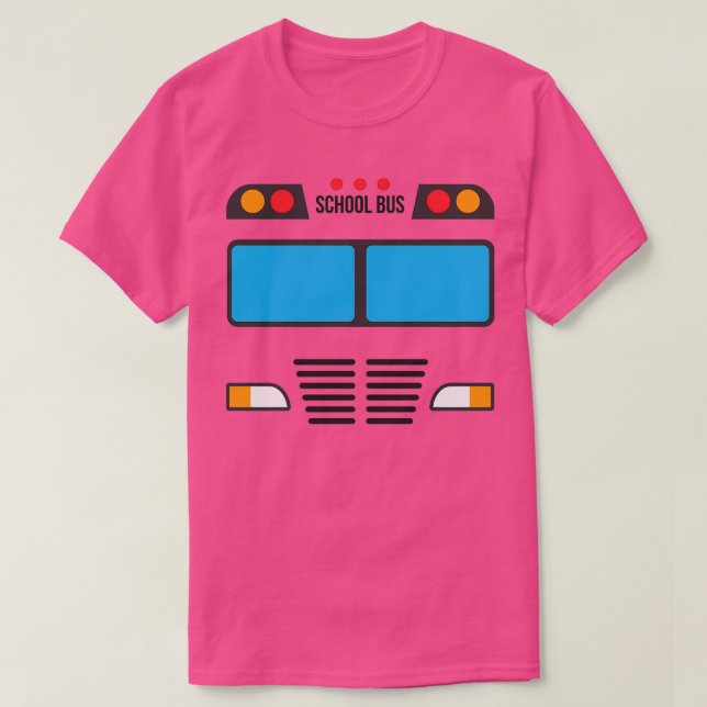 School Bus Funny Bus Driver Halloween Gift Shirt (Design Front)