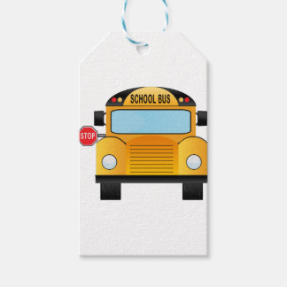 school-bus gift tags