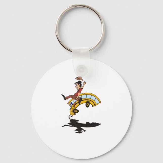 School Bus Key Ring (Front)