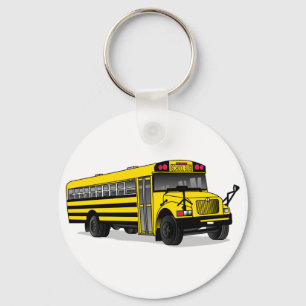 School Bus Key Ring