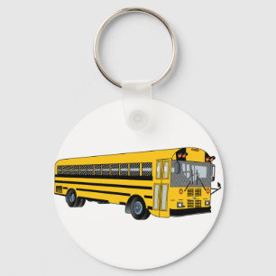 School Bus Key Ring