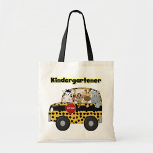School Bus Kindergartener Tshirts and Gifts Tote Bag