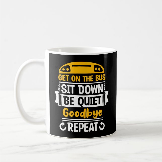 School Bus Monitor Bus Aide Attendant Student Deli Coffee Mug (Left)