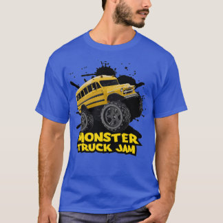 SCHOOL BUS MONSTER TRUCK JAM T-Shirt