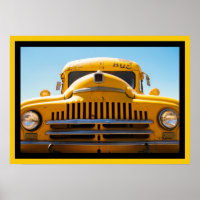 School Bus Poster
