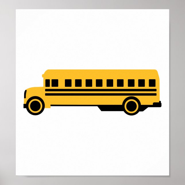 School bus poster (Front)
