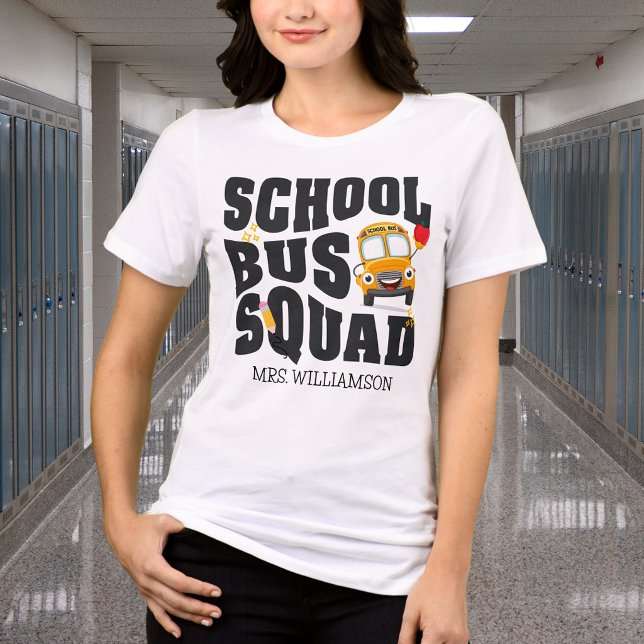 School Bus Squad Tri-Blend Shirt (Creator Uploaded)