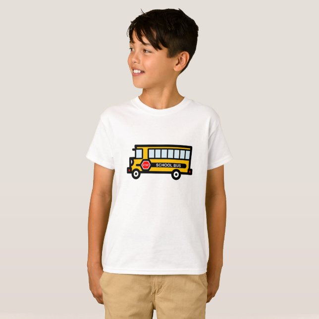School bus T-Shirt (Front Full)